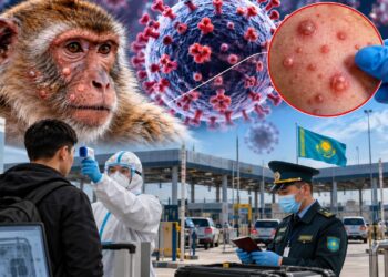 Оспа обезьян: в Казахстане усилили санитарный контроль на границе
