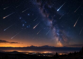 Осенний звездопад украсит небо: жители Казахстана смогут увидеть метеоры кометы Галлея
