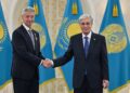 Токаев наградил гендиректора «Атлетико Мадрид» орденом «Достық» II степени